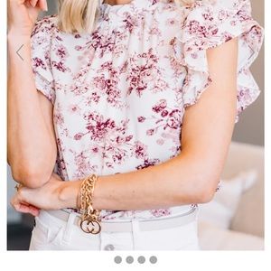 Chiffon Floral top